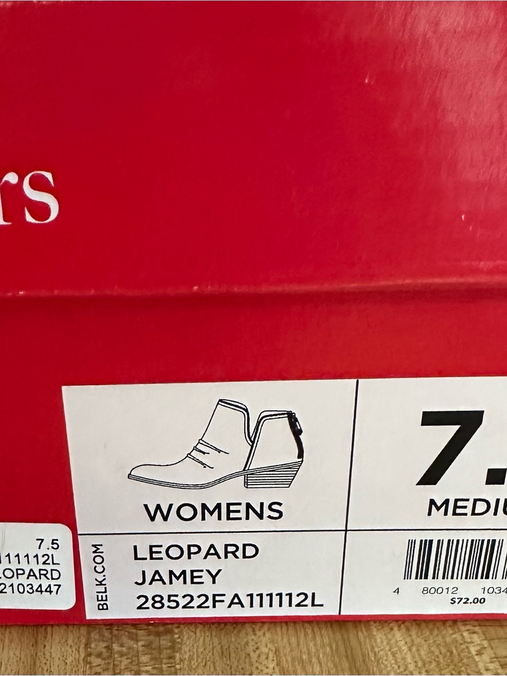 Kim Rogers Leopard Print Ankle Boots - Picture 5 of 7
